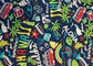 Contemporary Novelty Print Fabric , Sportswear / Suit Printing On Cotton Fabric