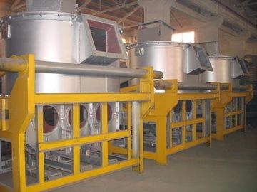 GYT-2000 중핵 유형 유도 전기로 구리 막대 2000KG 녹는 비율