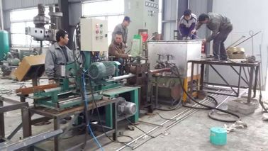 중간 타이프는 톱날 구리 절단기 ZQ250-B PLC 통제를